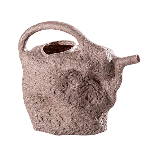 Gießkanne 9 Liter Steinoptik granitrot passend zu Regentonne grau Hinkelstein und Findling von GreenLife
