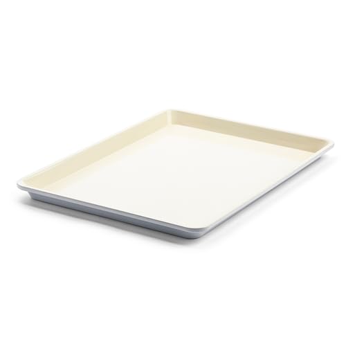 GreenLife Bakeware Healthy Ceramic Nonstick 18.5" x 13.5" Half Cookie Sheet Backform, PFAS-frei, Grau GreenLife Bakeware Healthy Ceramic Nonstick 18.5" x 13.5" Half Cookie Sheet Backform, PFAS-frei, Grau von GreenLife