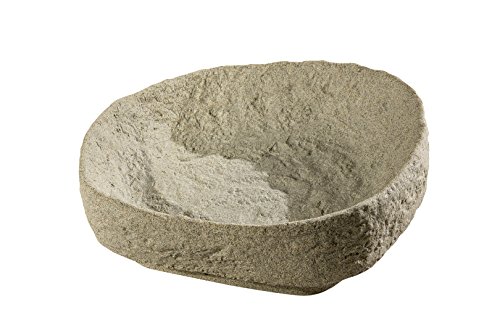 GreenLife Pflanzschale für Dekor-Regenspeicher Hinkelstein, sand, 47 x 47 x 16 cm, G0000429 von GreenLife