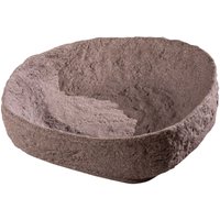 Pflanzschale für den Dekor-Regenspeicher "Hinkelstein", granitrot von GreenLife