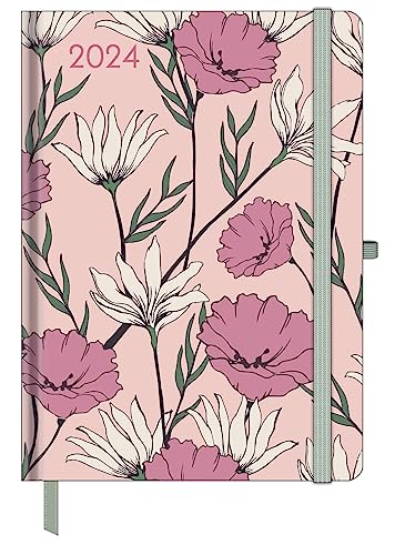 GreenLine Diary Floral 2024 - Buchkalender - Taschenkalender - 16x22 GreenLine Diary Floral 2024 - Buchkalender - Taschenkalender - 16x22 von GreenLine