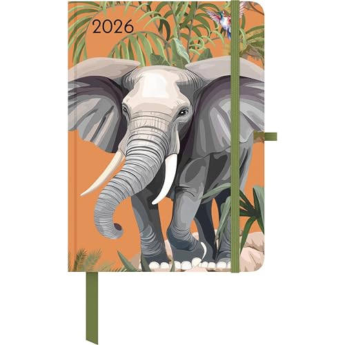 GreenLine Diary Jungle 2026 - Buchkalender - Taschenkalender - 16x22 GreenLine Diary Jungle 2026 - Buchkalender - Taschenkalender - 16x22 von GreenLine