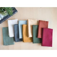 Handgewebte Baumwolle Küchenhandtücher, Geschirrtücher, Handgefertigte Handtücher Mit Halter, Baumwoll Küchentücher Set von GreenOliveGoods