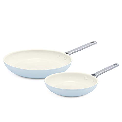 GreenPan CC000385-001 Padova Gesunde, Keramik, PFAS-freie Antihaftbeschichtung, harteloxiertes Aluminium, Griff aus Edelstahl, hellblau GreenPan CC000385-001 Padova Gesunde, Keramik, PFAS-freie Antihaftbeschichtung, harteloxiertes Aluminium, Griff aus Edelstahl, hellblau von GreenPan