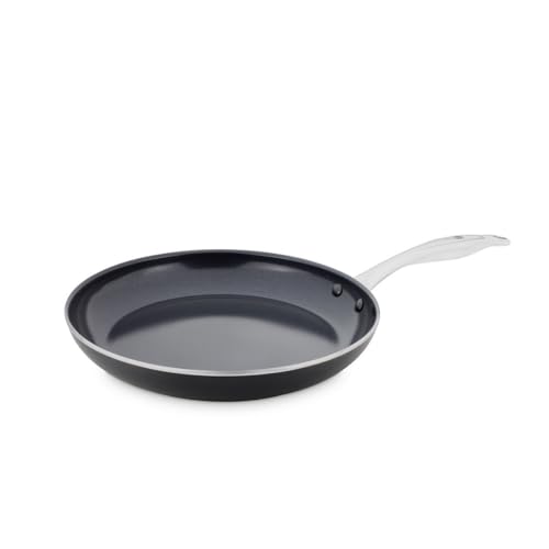 GreenPan Brussels Bratpfanne mit Antihaftbeschichtung, 28cm, PFAS-frei, Schwarz von GreenPan