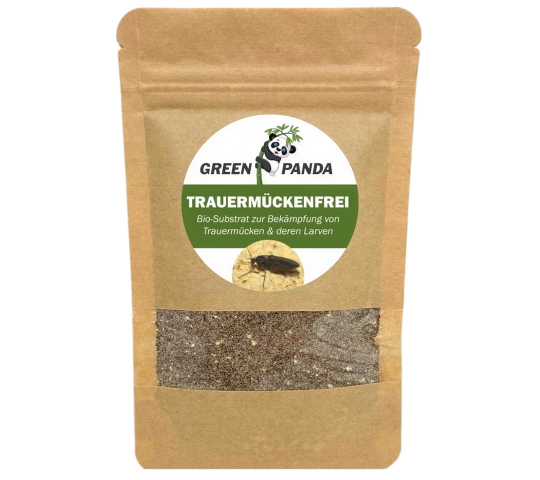 GreenPanda Insektenvernichtungsmittel Trauermückenfrei - Pflanzenschutzmittel für Drinnen & Draußen, 40 g, 1-St., 100% pflanzlich! von GreenPanda