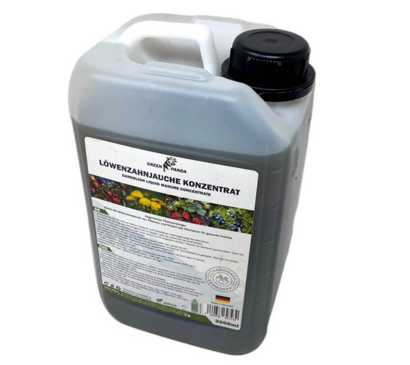 GreenPanda Pflanzendünger Löwenzahn Jauche - Magnesium Dünger - Fördert Früchtewachstum, Kanister, 1-St., 3 Liter Pflanzenstärkungsmittel! von GreenPanda