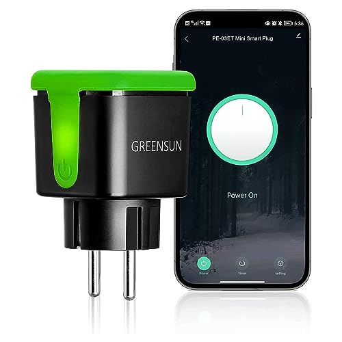 WLAN Steckdose Outdoor GreenSun Aussensteckdose Wasserdicht Outdoor Steckdose Smart Steckdose Wifi Steckdose Smart Plug Steckdose Alexa mit Zeitschaltuhr kompatibel mit Alexa Google Home IP44 WLAN Steckdose Outdoor GreenSun Aussensteckdose Wasserdicht Outdoor Steckdose Smart Steckdose Wifi Steckdose Smart Plug Steckdose Alexa mit Zeitschaltuhr kompatibel mit Alexa Google Home IP44 von GreenSun