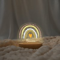 Geführtes Regenbogenlicht, Usb-Betriebenes Regenbogenschild Für Schlafzimmer, Niedliches Buntes Regenbogen-Led-Zeichen Mädchenzimmer, Wohnheim von GreenTabella