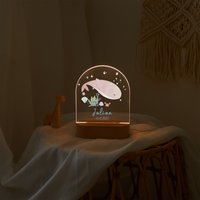 Nachtlicht Für Kinder, Walkinderzimmer Nachtlichter, Raumdekor, Usb Wiederaufladbar, Niedliche Lampe Geschenke Baby, Kleinkinder, Teen Girls von GreenTabella