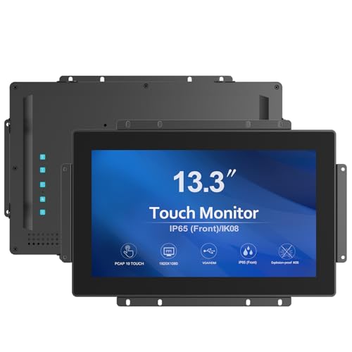 GreenTouch 13,3 Zoll 1000 Nits 10-Punkt-Open-Frame-Touchdisplay mit hoher Helligkeit, industrieller PCAP-Touchscreen-Monitor, VGA+HDMI+DVI-Anschluss – 16:9-1920 x 1080 GreenTouch 13,3 Zoll 1000 Nits 10-Punkt-Open-Frame-Touchdisplay mit hoher Helligkeit, industrieller PCAP-Touchscreen-Monitor, VGA+HDMI+DVI-Anschluss – 16:9-1920 x 1080 von GreenTouch
