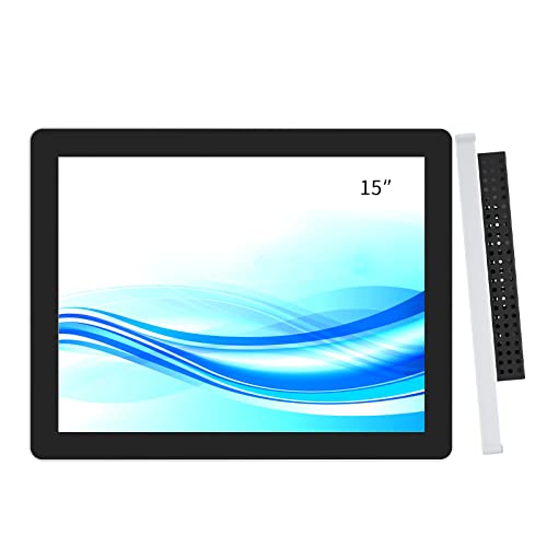 GreenTouch 15 Zoll Aluminiumrahmen Wand-Touchscreen-LCD-Monitor Open Frame LCD-Touchpanel - HDMI/VGA/DVI-1024 * 768 @60Hz von GreenTouch