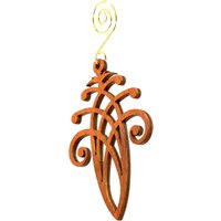 Ausgefallene Eichel Holz Ornament von GreenTreeJewelry