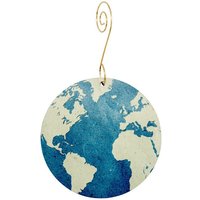 Retro Erde Ornament #9938 von GreenTreeJewelry