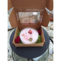 Dein Schlüssel Zum Herzen Ritualkerze Mit Geschenkverpackung, Ritualteelicht , Zauberlicht, Maxiteelicht Personalisierung Möglich von GreenWitchDanyStore
