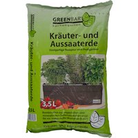 GREENBAR Kräutererde, 3,5 l, geeignet für: Aussaat und Topferde für Kräuter von Greenbar