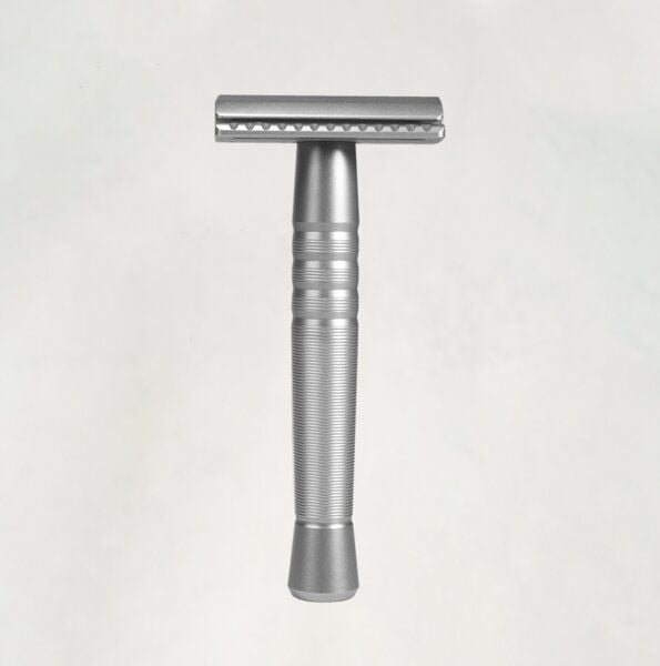 Greencult Rasierhobel GC2.0 CNC gefräst aus Edelstahl - Made in Austria und Basisplatten von Greencult