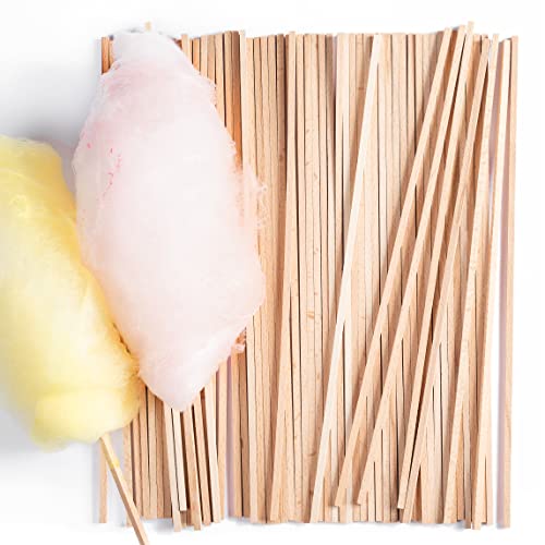 GREENDOSO® 60 Zuckerwatte Stäbe Für Zuckerwattemaschine - 28 cm lange Stäbchen mit Lebensmittelkontakt - Verpackt in Frankreich (60 Stäbchen) von Greendoso
