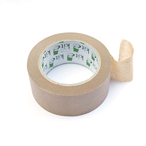 Greener Route 1 x 48 mm x 50 m Rahmenpapierband, Naturgummi selbstklebend, ideal zum Einrahmen, Abdecken, Dekorieren oder Verpacken - Kunststofffrei - Vegan Greener Route 1 x 48 mm x 50 m Rahmenpapierband, Naturgummi selbstklebend, ideal zum Einrahmen, Abdecken, Dekorieren oder Verpacken - Kunststofffrei - Vegan von Greener Route