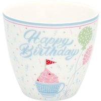 Alma Latte Cup birthday white von Greengate