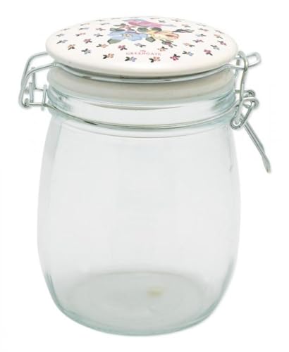 GreenGate [W] Storage jar Ellie white 0,75L von GreenGate