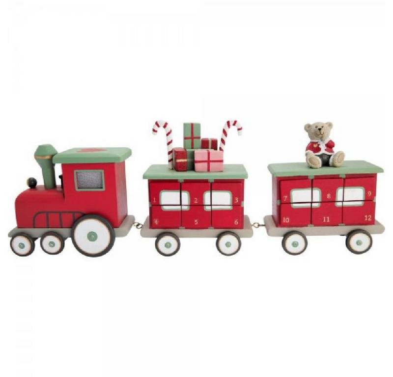 Greengate Adventskranz Adventskalender Zug Abella Red von Greengate