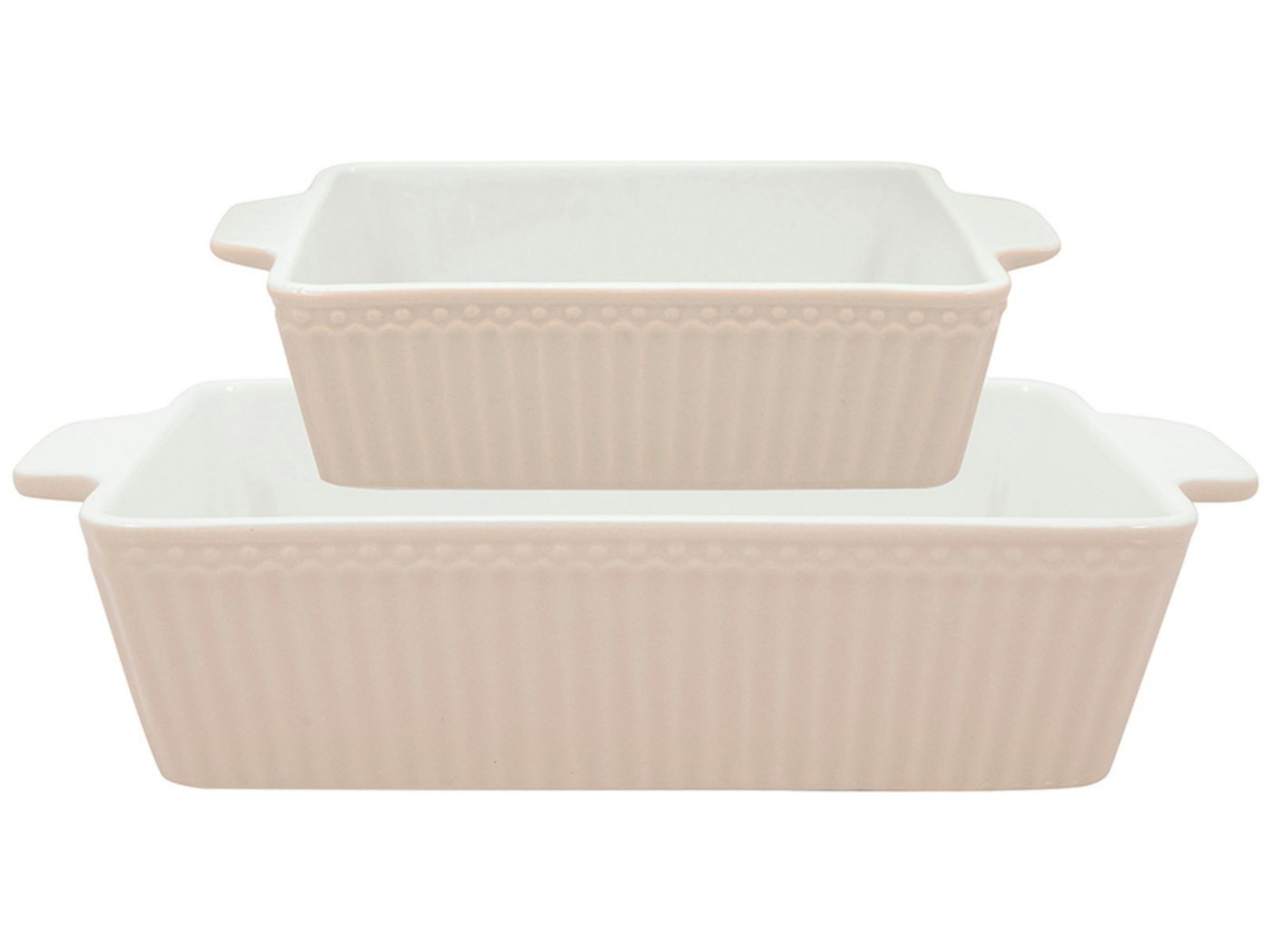 Greengate Auflaufform Alice Auflaufform creamy fudge small Set2, Ovenware Greengate Auflaufform Alice Auflaufform creamy fudge small Set2, Ovenware von Greengate