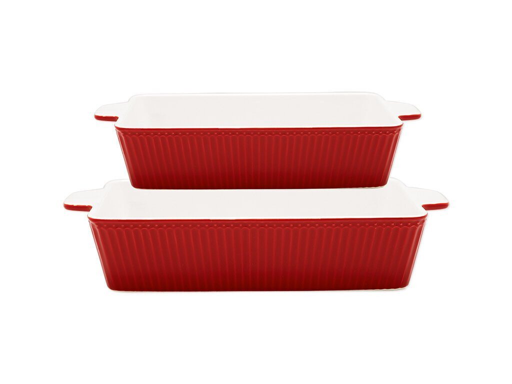Greengate Auflaufform Alice recht 2er Set, Steingut Greengate Auflaufform Alice recht 2er Set, Steingut von Greengate