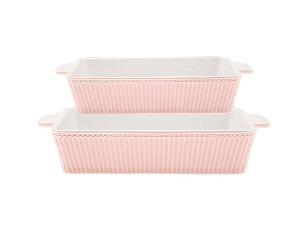Greengate Auflaufform Alice recht 2er Set, Steingut Greengate Auflaufform Alice recht 2er Set, Steingut von Greengate