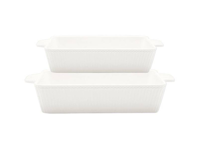 Greengate Auflaufform Alice recht 2er Set, Steingut von Greengate