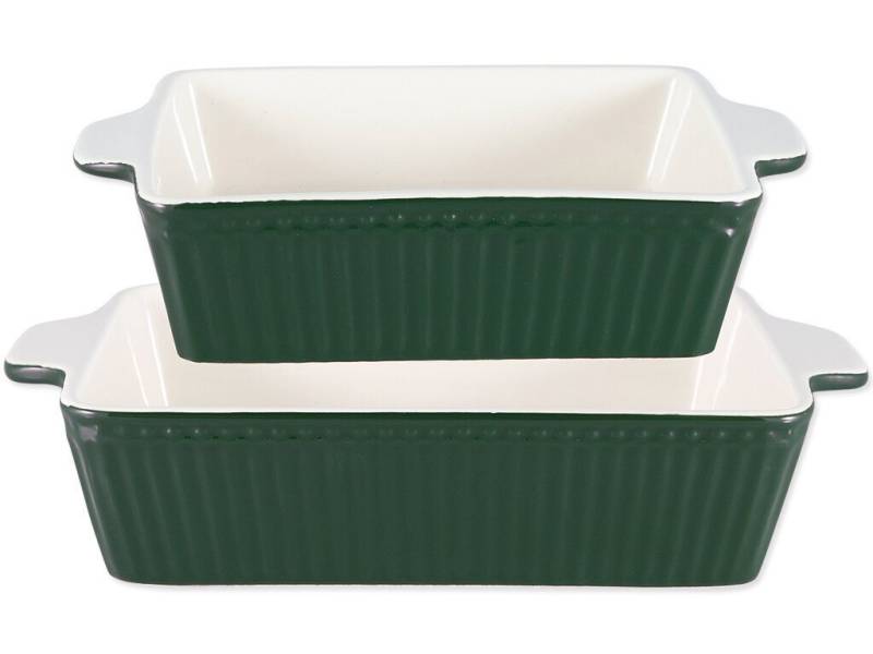 Greengate Auflaufform en 2erSet klein Alice, Steingut von Greengate