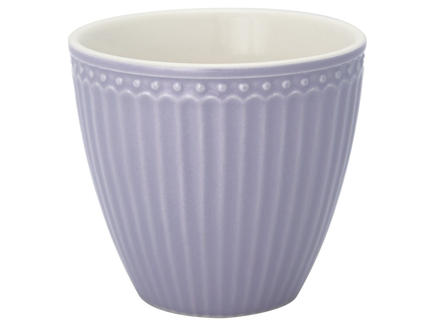 Greengate Becher Alice Latte Cup lavender 0,3 l von Greengate