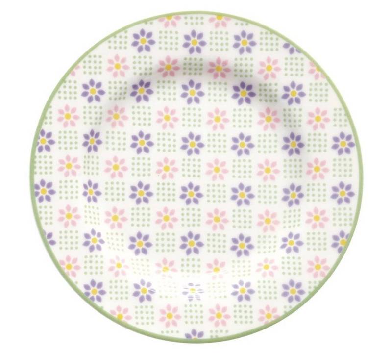 Greengate Brotteller Sybille Brotteller white 15cm Greengate Brotteller Sybille Brotteller white 15cm von Greengate
