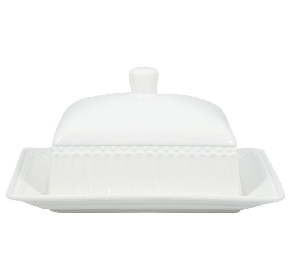 Greengate Butterdose Greengate Butterdose ALICE Weiss Medium 17x14 cm Greengate Butterdose Greengate Butterdose ALICE Weiss Medium 17x14 cm von Greengate