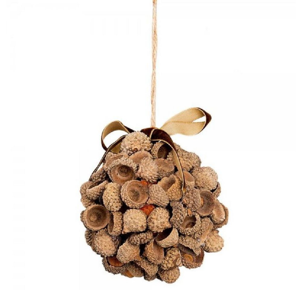 Greengate Christbaumschmuck Weihnachtskugel Eichel Braun (M) von Greengate