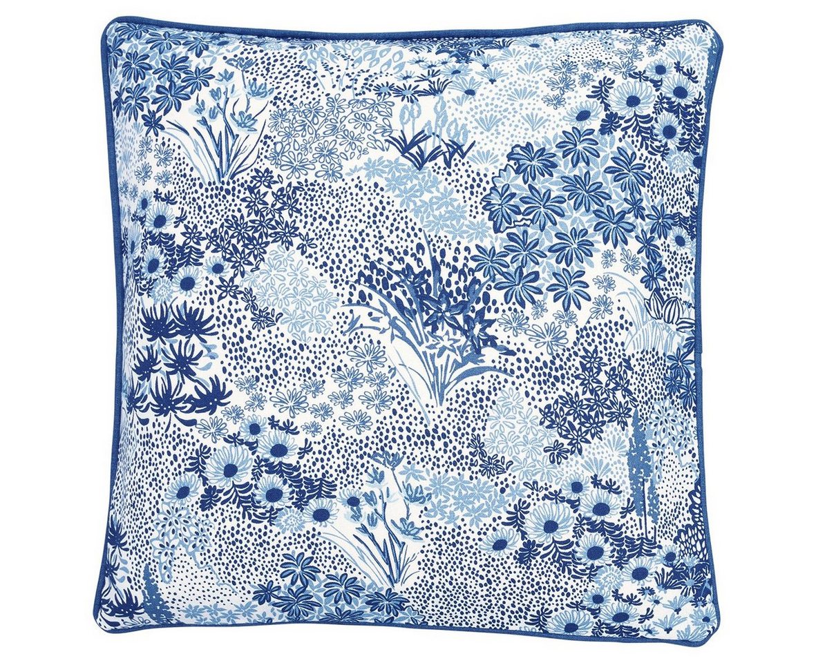 Greengate Dekokissen Kristel Kissenhülle blue 40x40cm von Greengate