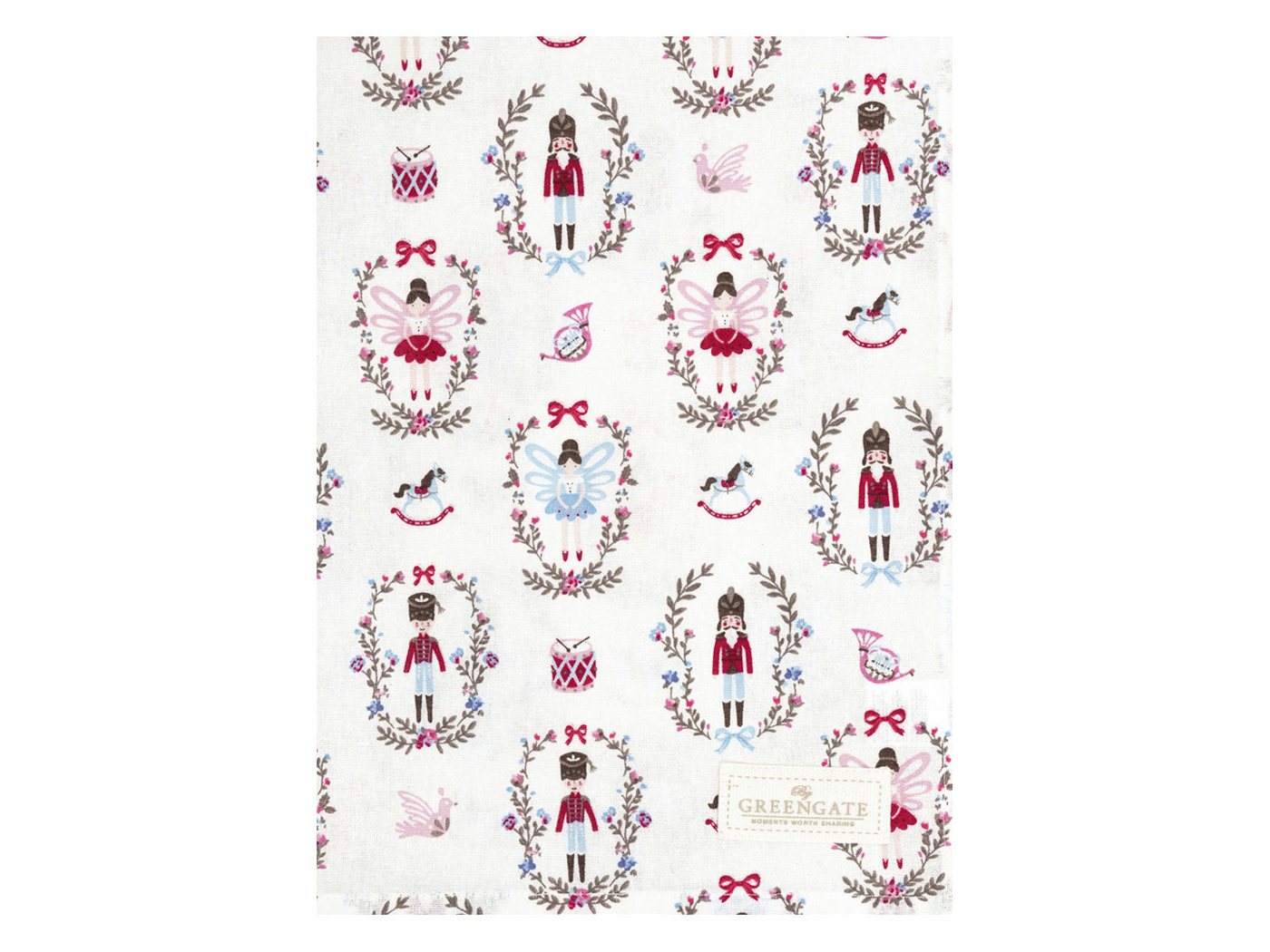 Greengate Geschirrtuch Cindarella Geschirrtuch white 70x50cm von Greengate