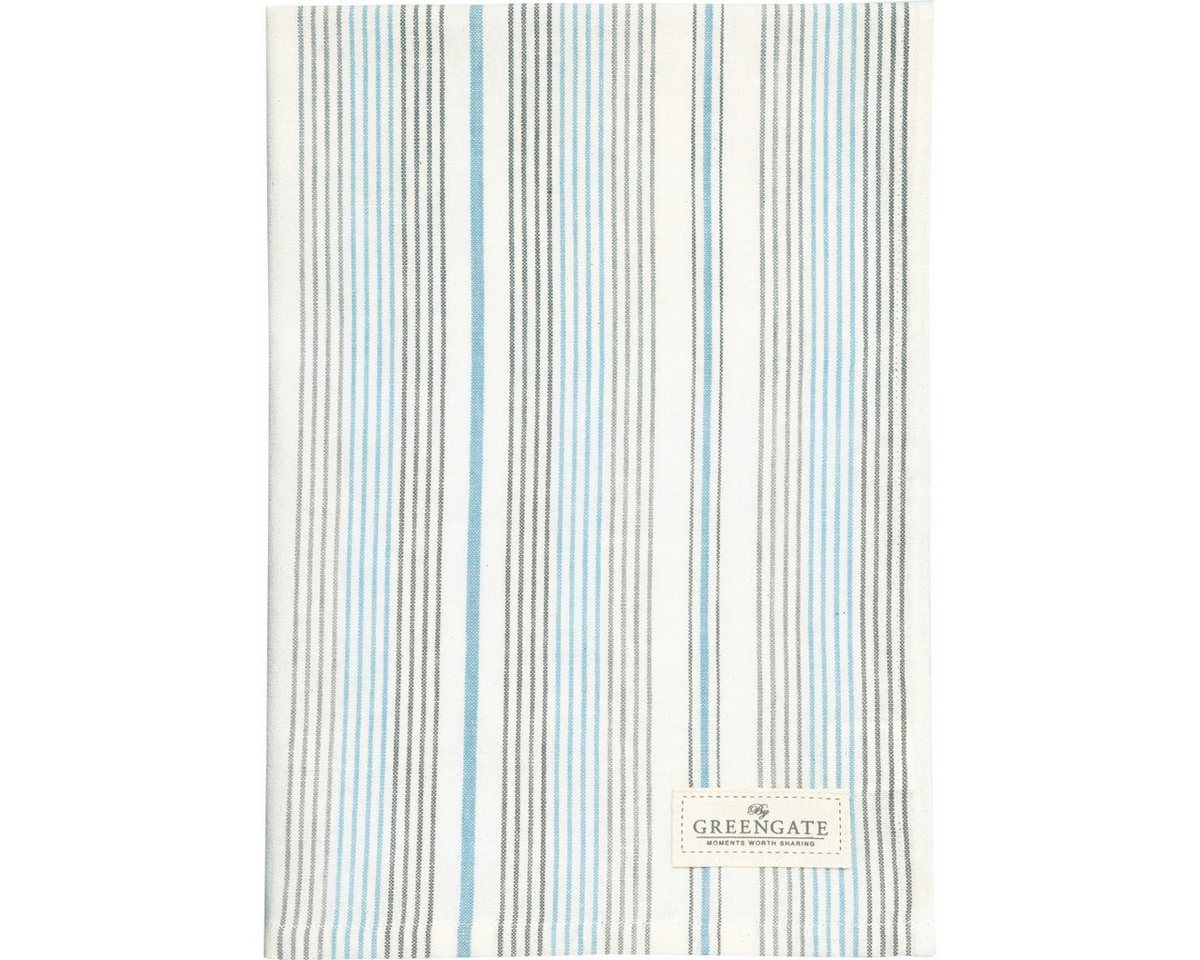 Greengate Geschirrtuch Divia Geschirrtuch pale blue 50x70cm von Greengate