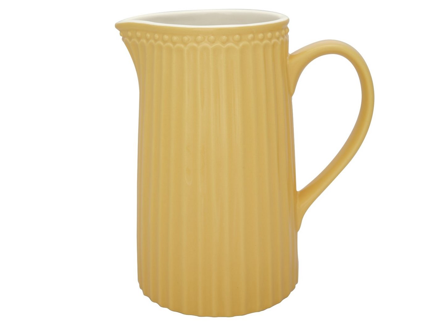 Greengate Kanne Alice Krug honey mustard 1 l von Greengate