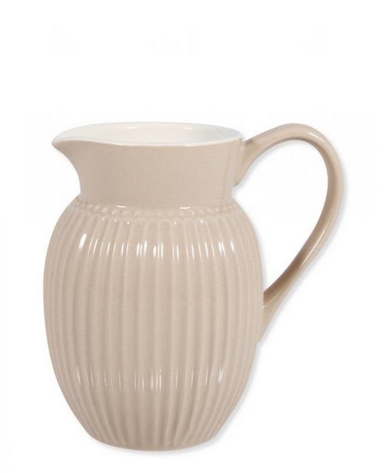 Greengate Karaffe Greengate Krug ALICE CREAMY FUDGE Karamell 0,5 Liter von Greengate