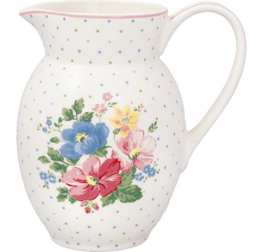 Greengate Karaffe Krug Josefina White (1500ml) von Greengate