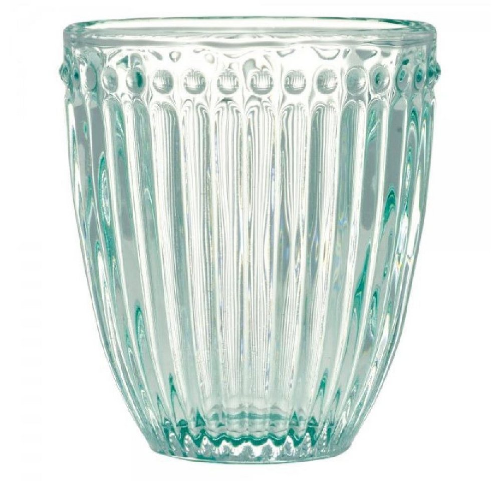 Greengate Leerglas Wasserglas Alice Cool Mint von Greengate