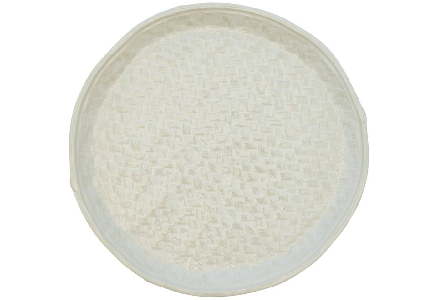 Greengate Speiseteller Woven Speiseteller gewebt off white 27,5cm von Greengate