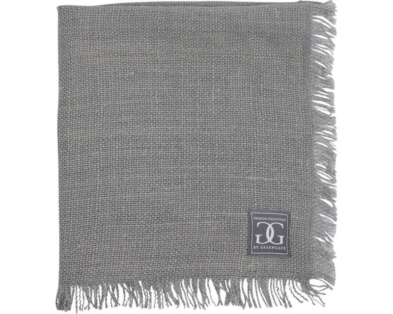 Greengate Stoffserviette Leinen Serviette grau 40x40cm Greengate Stoffserviette Leinen Serviette grau 40x40cm von Greengate