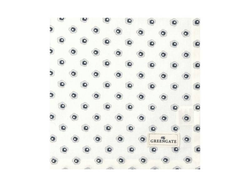 Greengate Stoffserviette Malia Stoffserviette white 40x40cm von Greengate