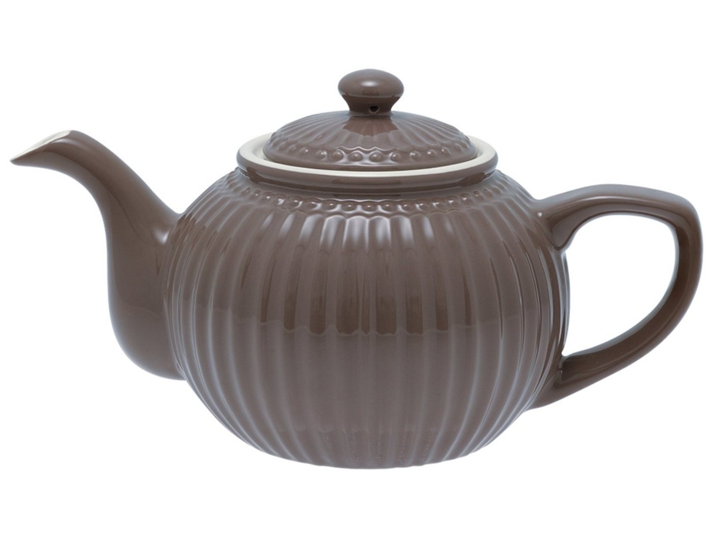 Greengate Teekanne Alice Teekanne dark chocolate 0,8 l Greengate Teekanne Alice Teekanne dark chocolate 0,8 l von Greengate