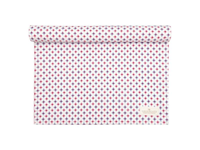 Greengate Tischläufer Novella Tischläufer white 140x45cm von Greengate