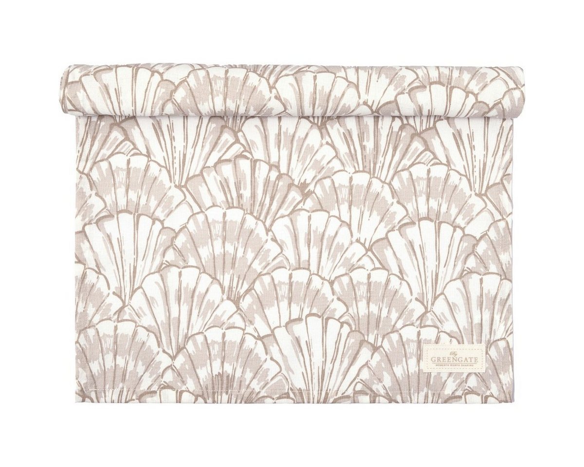 Greengate Tischdecke Joan Tischläufer beige 140x45cm von Greengate