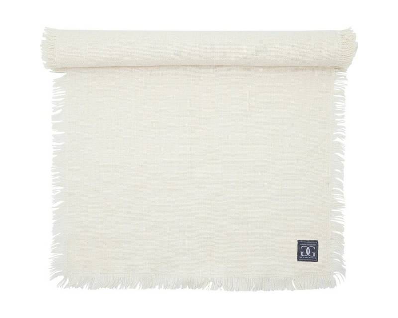 Greengate Tischläufer Leinen Tischläufer off white 140x45cm von Greengate