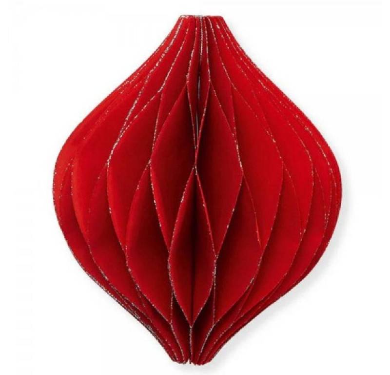 Greengate Weihnachtsbaumkugel Weihnachtsdekoration Honigwabe Faltbar Rot Greengate Weihnachtsbaumkugel Weihnachtsdekoration Honigwabe Faltbar Rot von Greengate